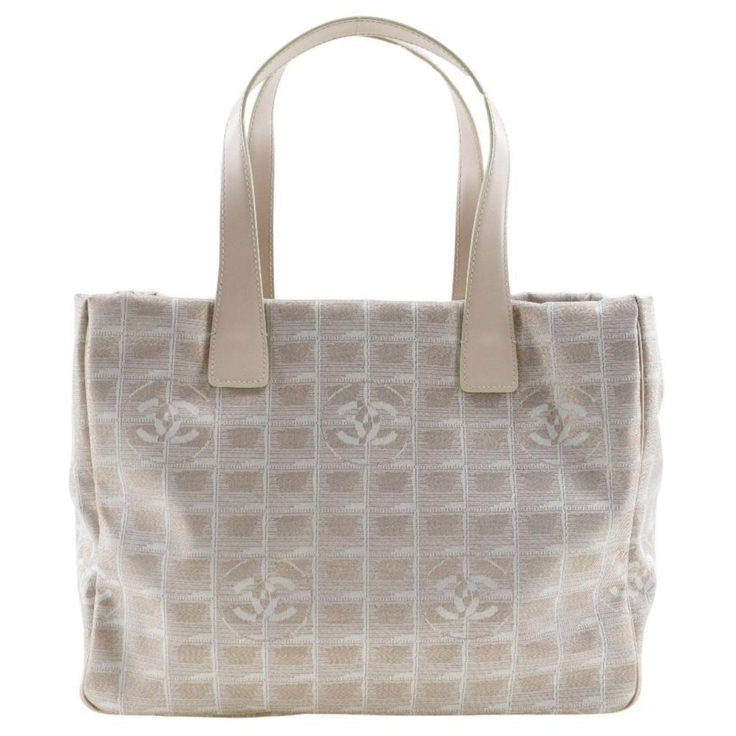 Chanel Travel Line Canvas Tote Bag (Pre-Owned)