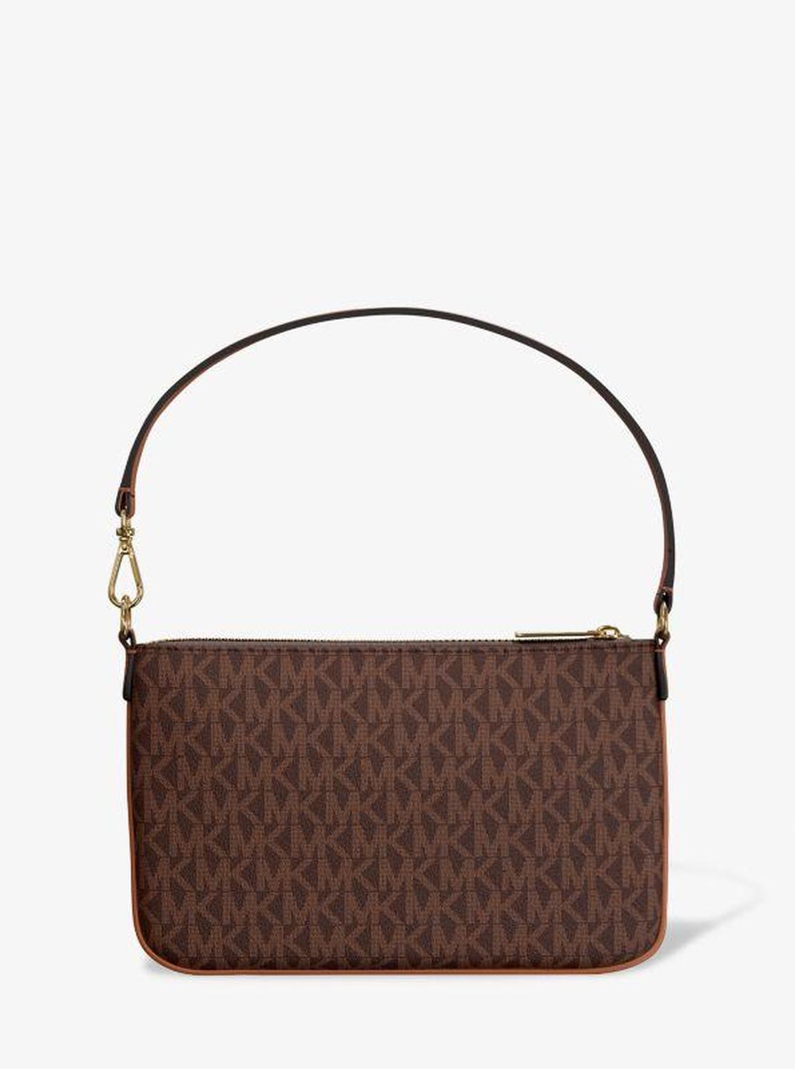 Jet Set Small Signature Logo Convertible Wristlet