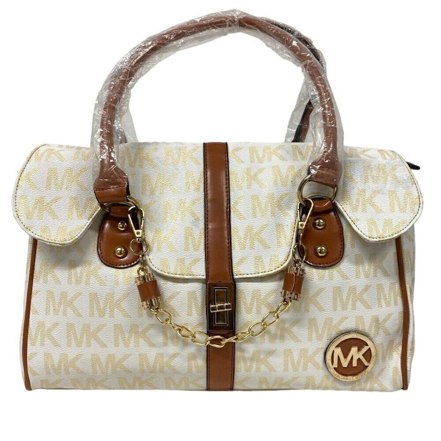 Michael Kors Fulton Canvas Tote Bag (Pre-Owned)