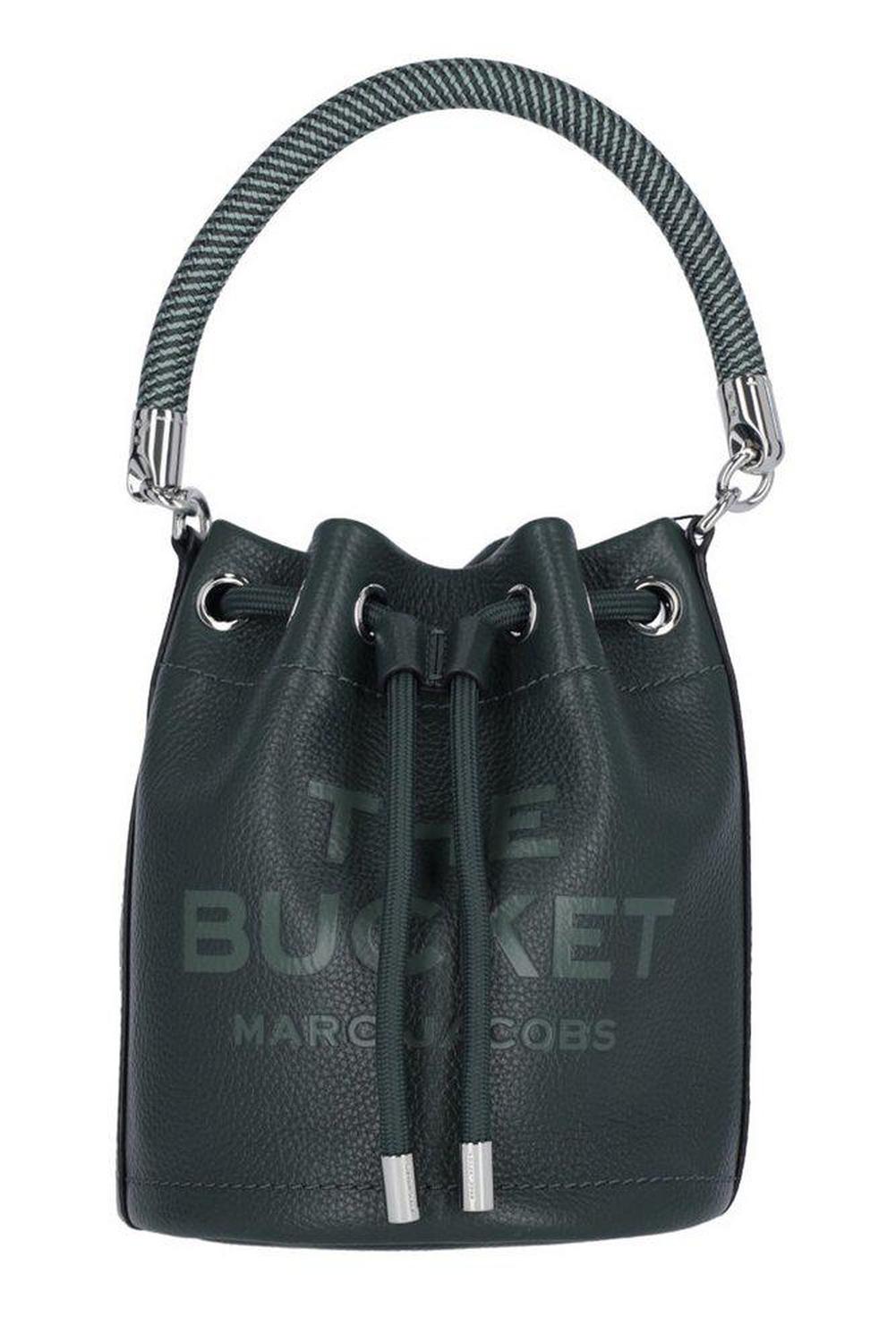 Marc Jacobs Logo Embossed Bucket Bag