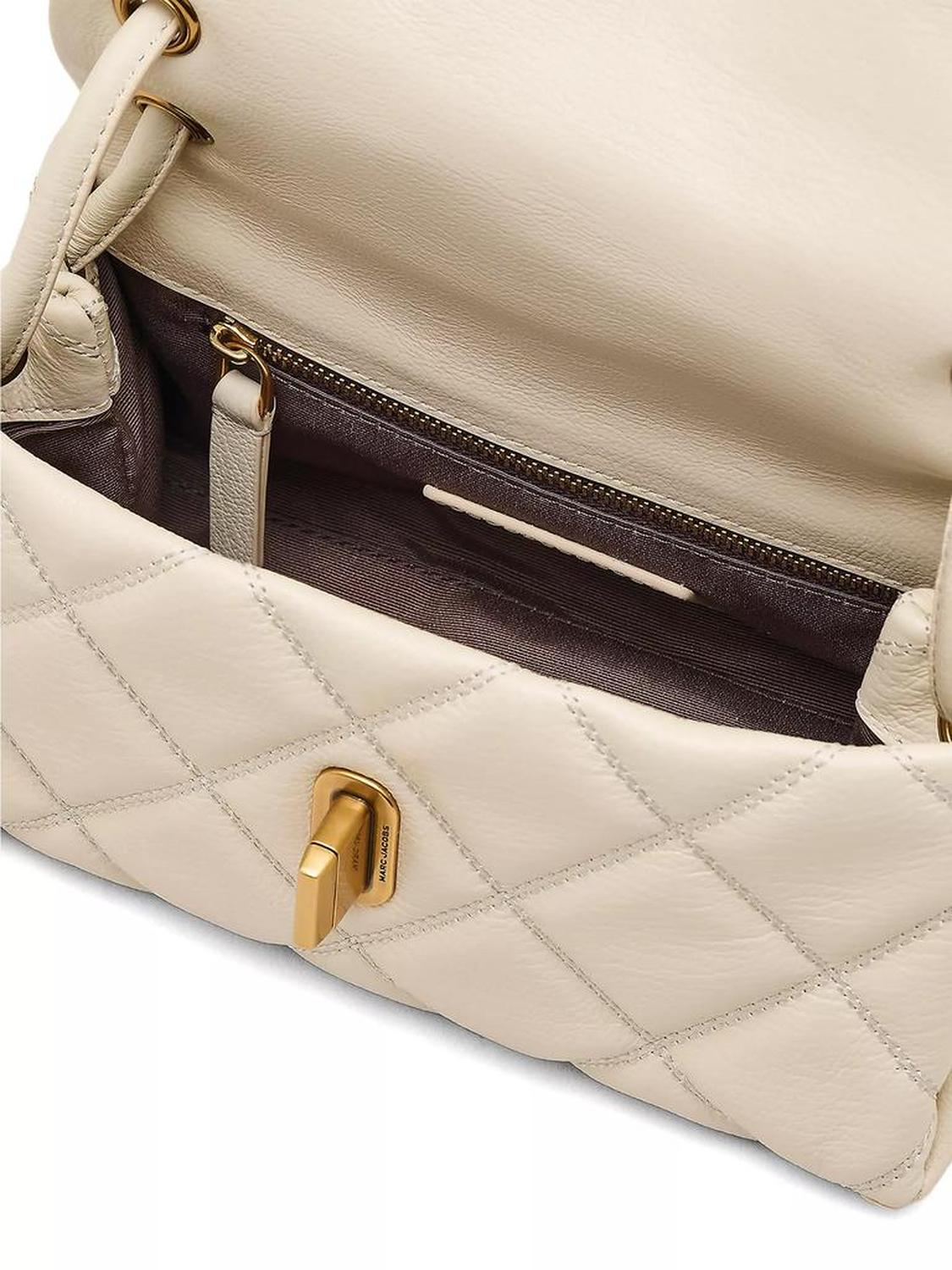 The Mini Dual Leather Shoulder Bag