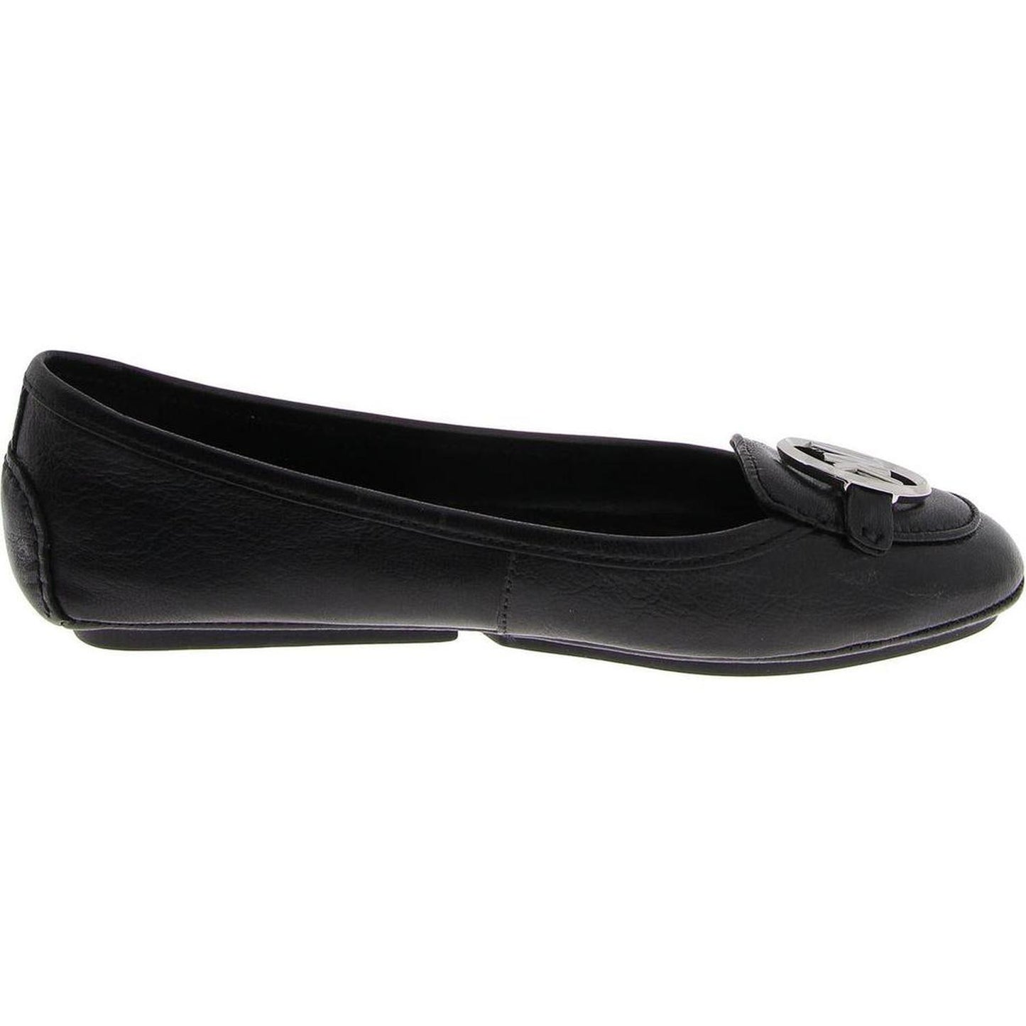 Womens Leather Flat Ballet Flats