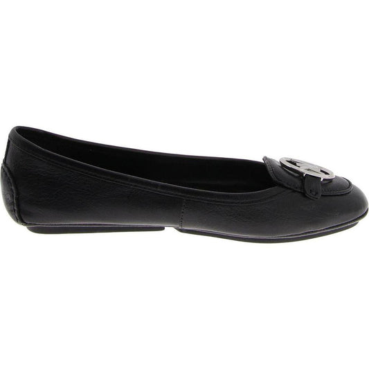 Womens Leather Flat Ballet Flats
