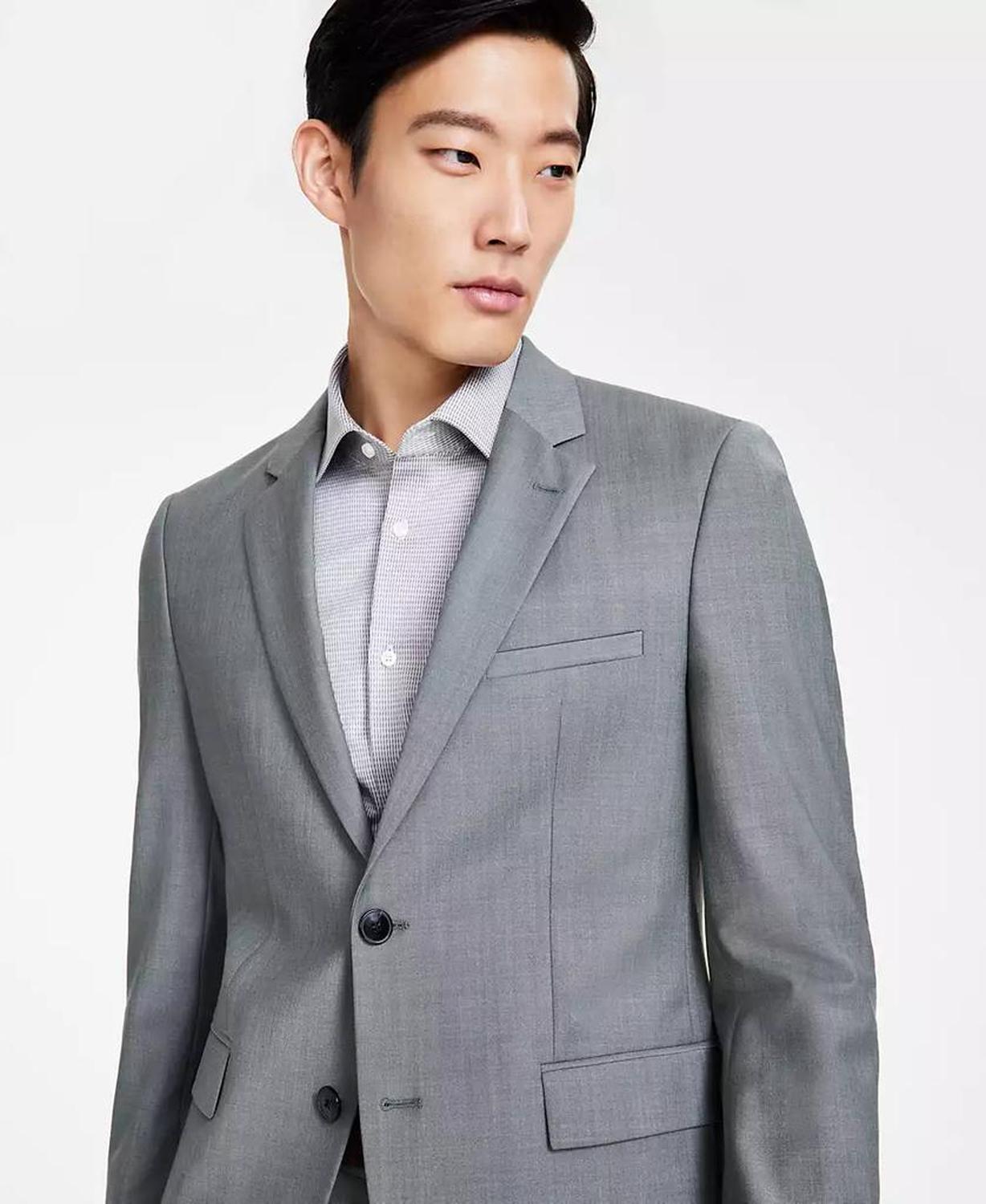 Hugo Boss Men's Modern Fit Balsam Superflex Suit Jacket