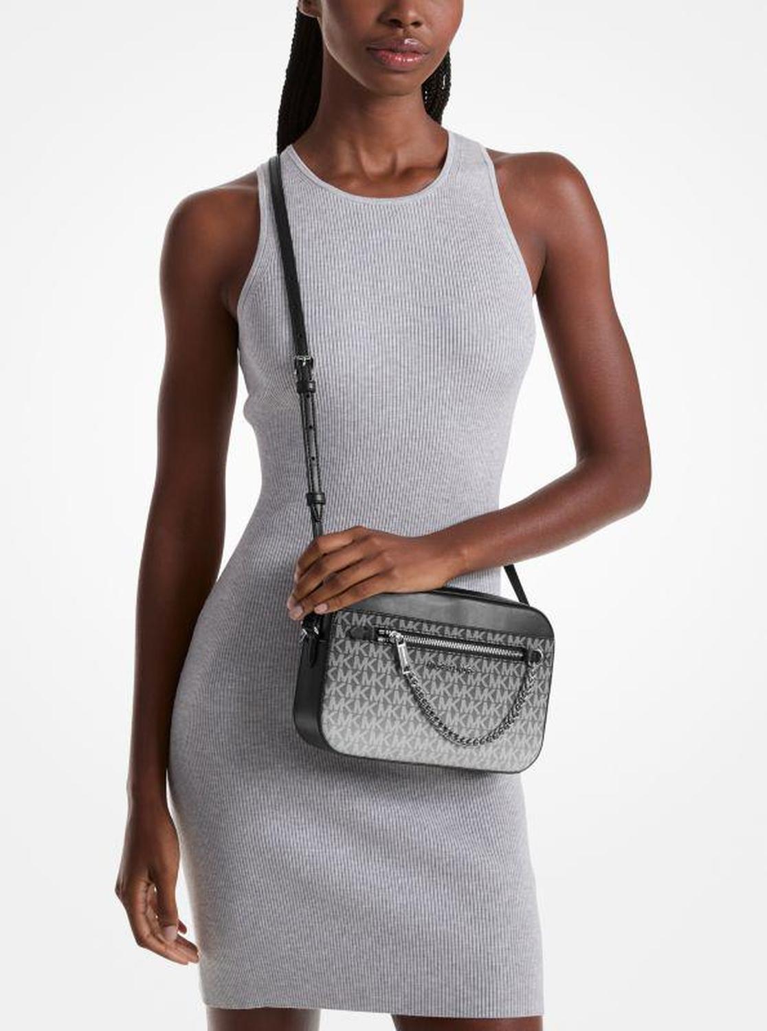 Jet Set Large Ombré Signature Logo Crossbody Body