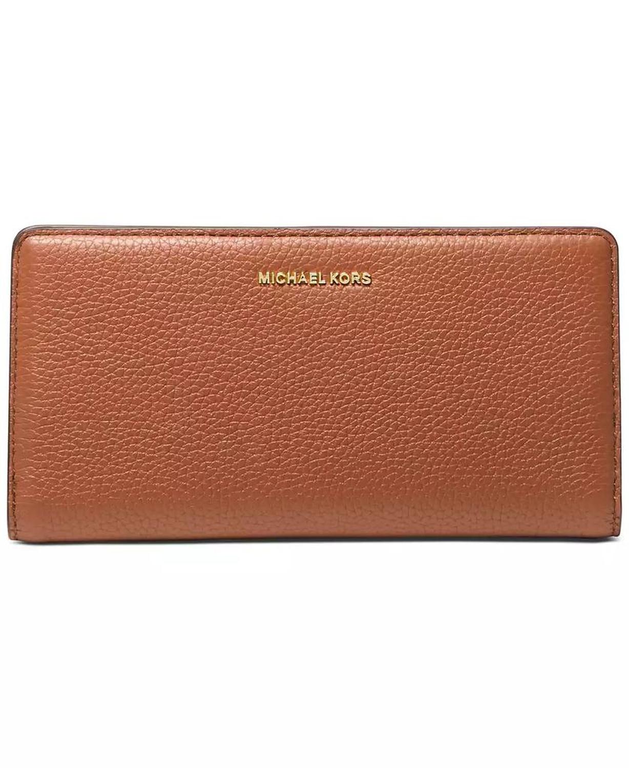 Bryant Large Slim Leather Snap Wallet