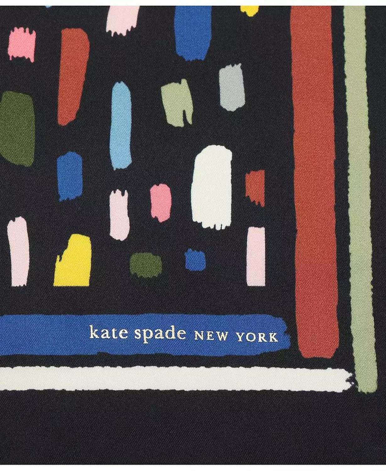 Women's Painterly Strokes Bandana Scarf