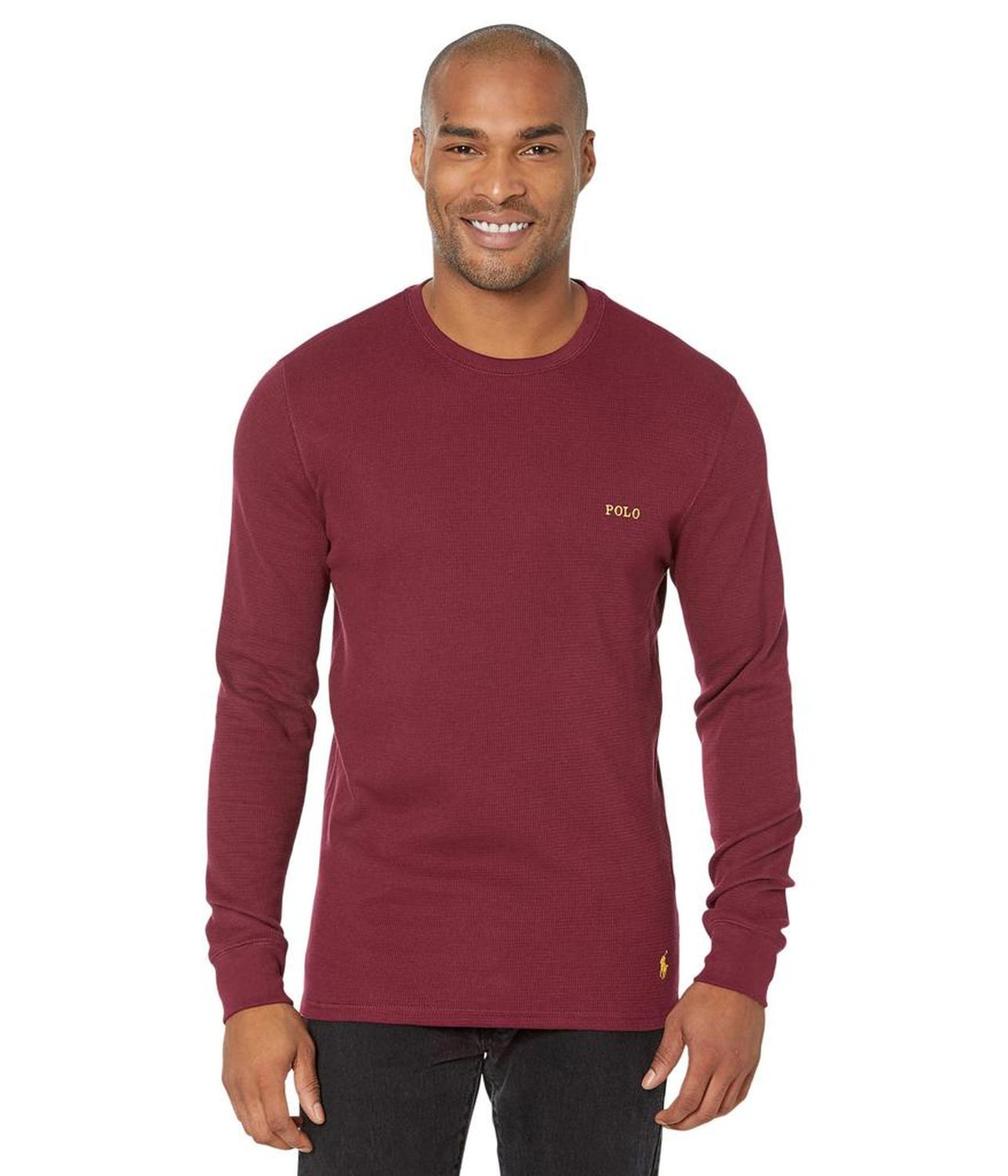 Waffle Long Sleeve Crew