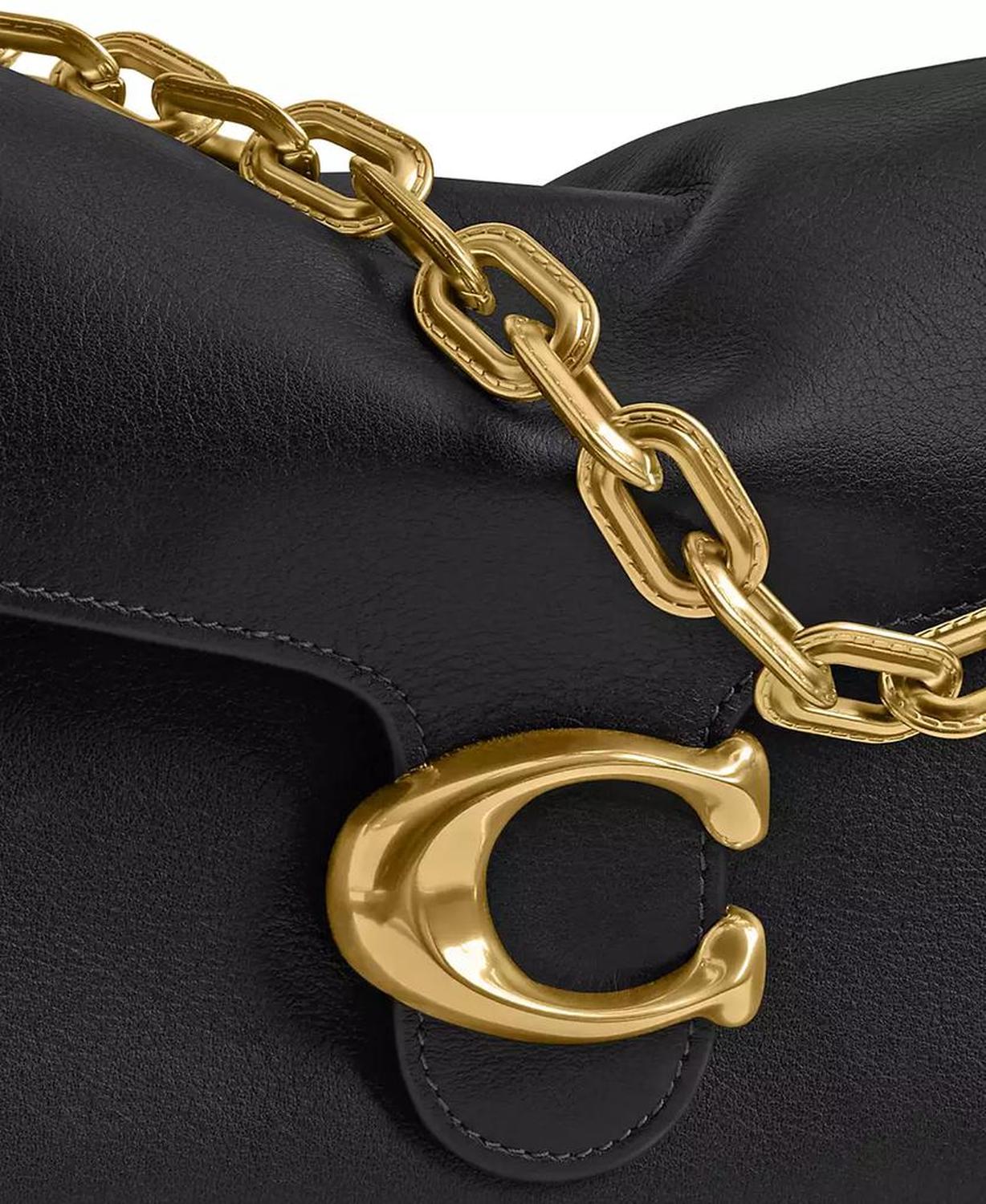 Chain Tabby Leather Small Shoulder Bag