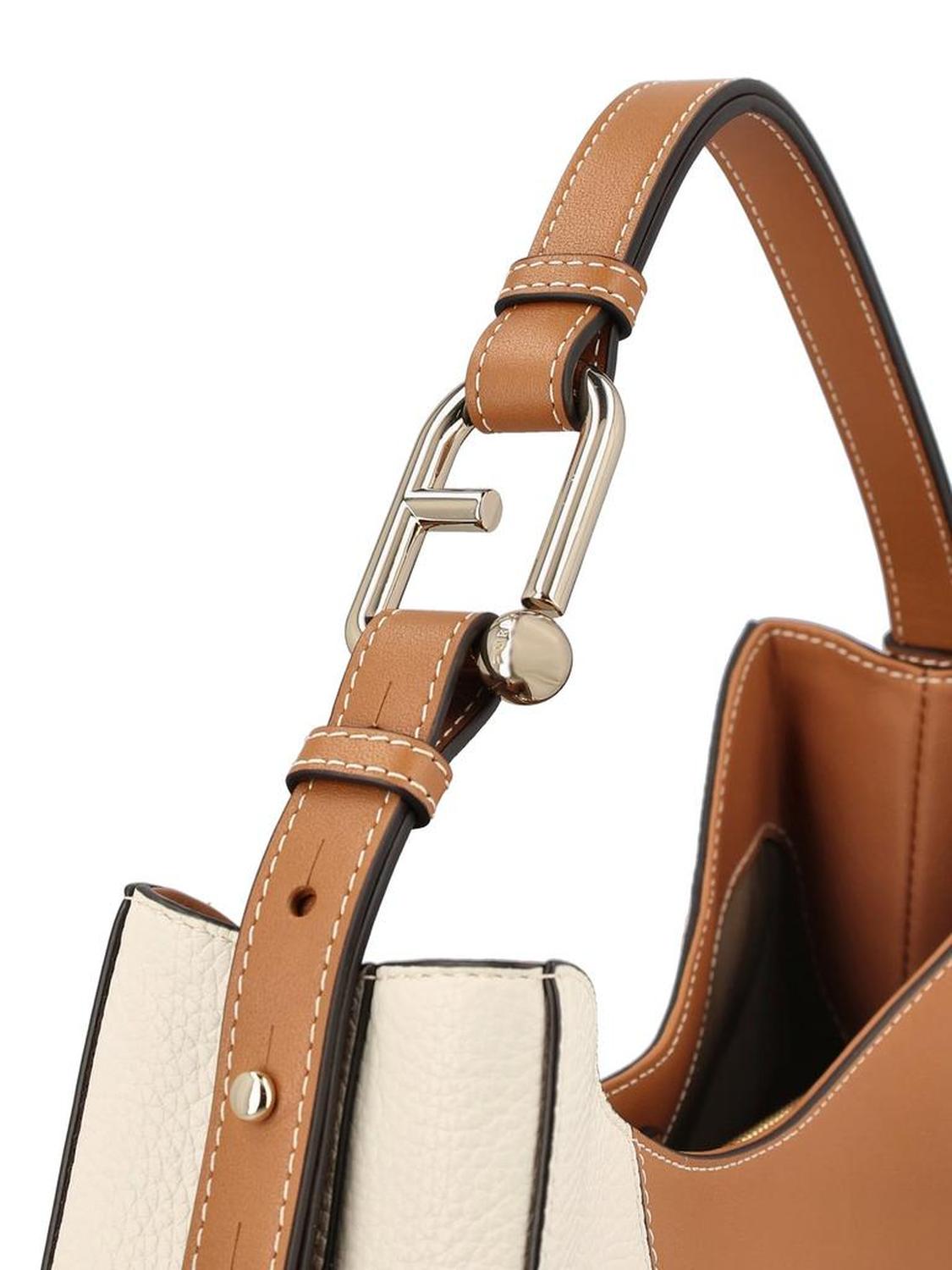 Furla Nuvola Embossed Tote Bag