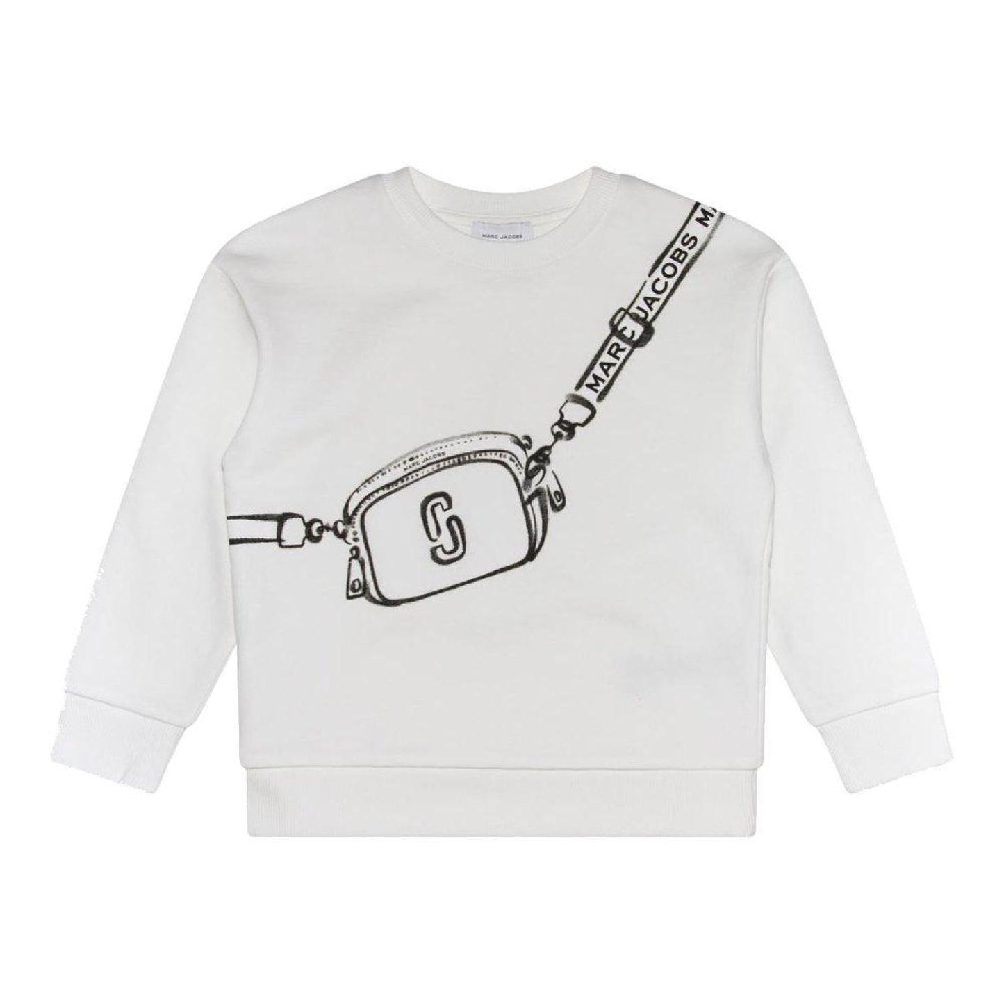 The Marc Jacobs Kids Trompe L'Oeil Printed Crewneck Sweatshirt