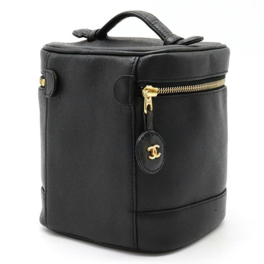 Chanel Vanity Leather Shoulder Bag (Pre-Owned)