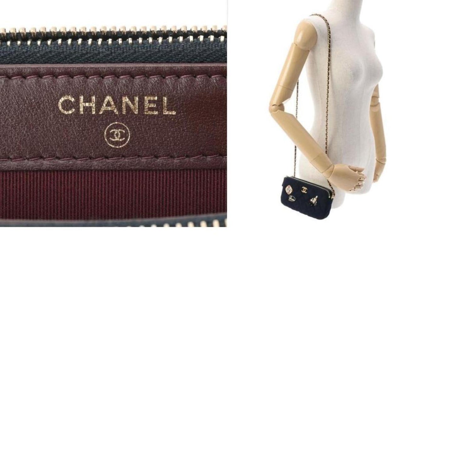 Chanel Coco Mark Cotton Shoulder Bag (Pre-Owned)