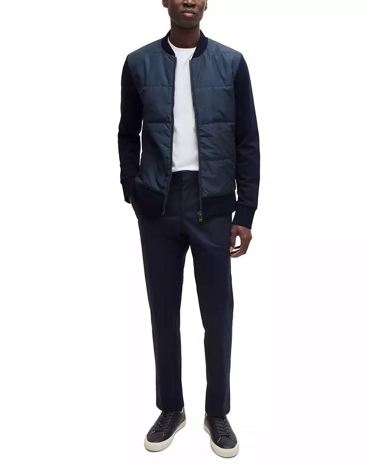 Men's Technical Fabric Zip-Up Sweatshirt