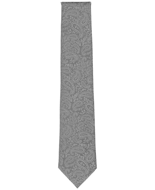 Men's Classic Satin Pine Paisley Tie