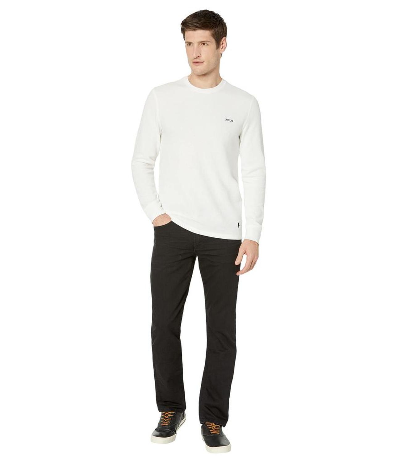 Waffle Long Sleeve Crew