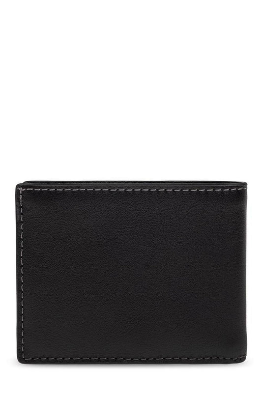 Coach Logo Embossed Slim Billfold Wallet