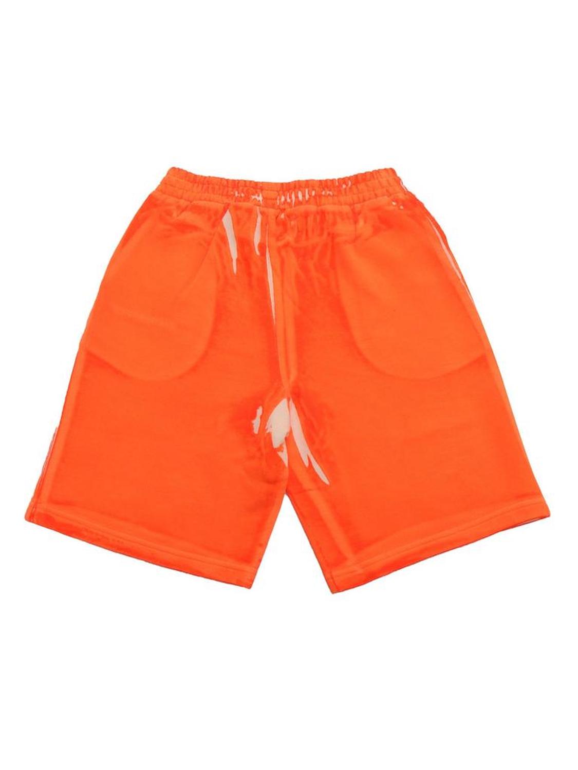 The Marc Jacobs Kids Logo Embroidered High-Waist Shorts