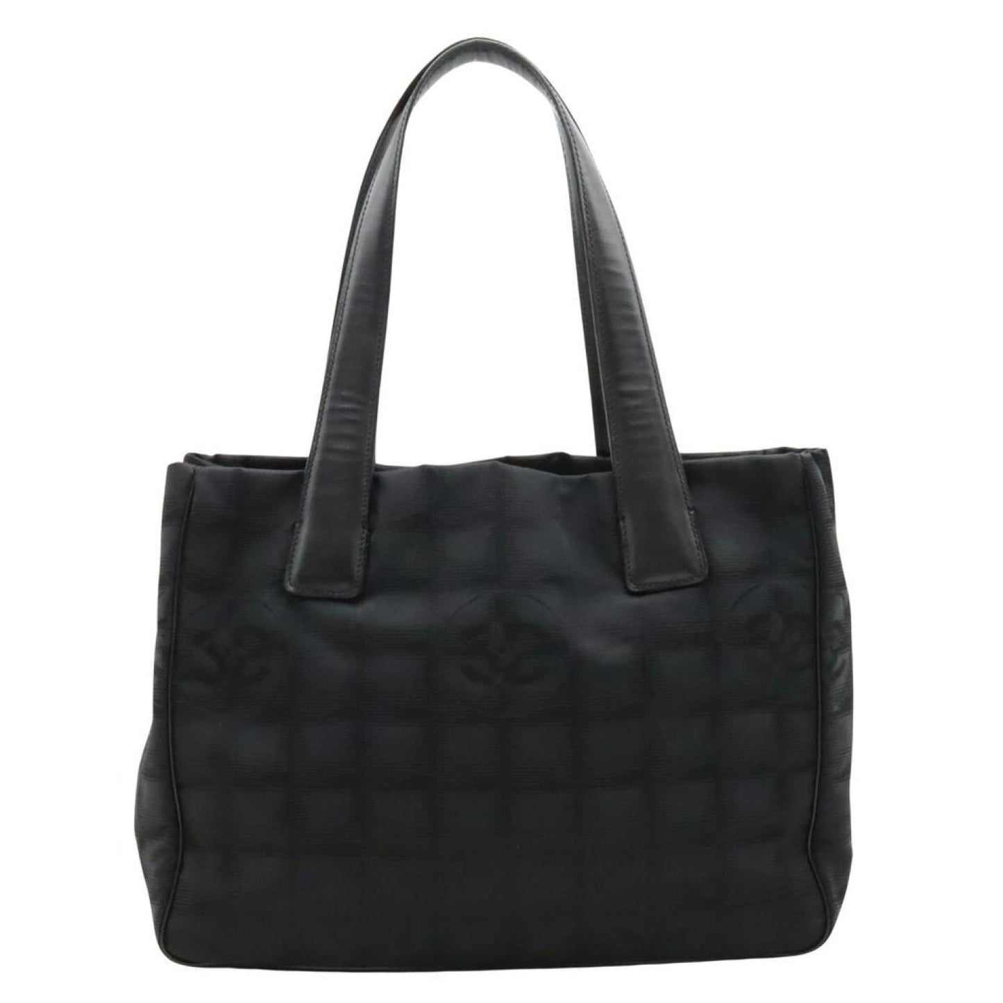 Chanel Travel Line Canvas Tote Bag (Pre-Owned)
