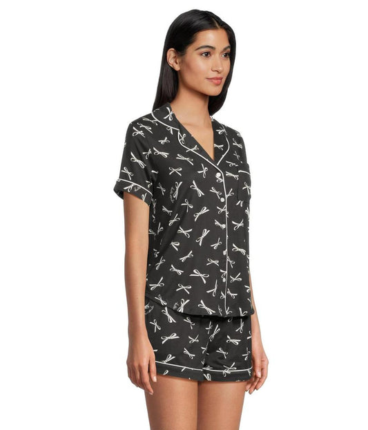 Short Sleeve Boxer PJ Set