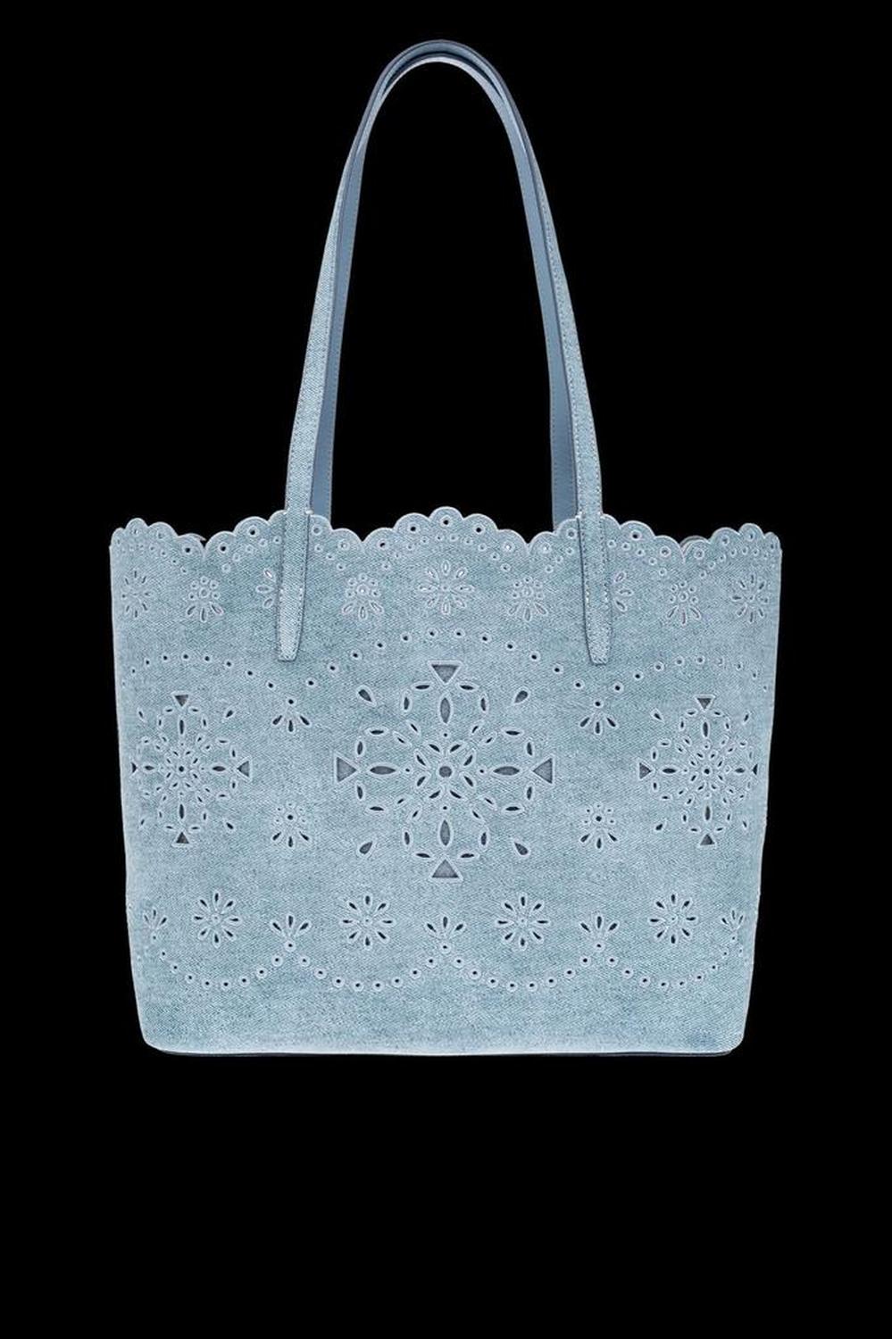Kate Spade Laser-Cut Large Tote Bag