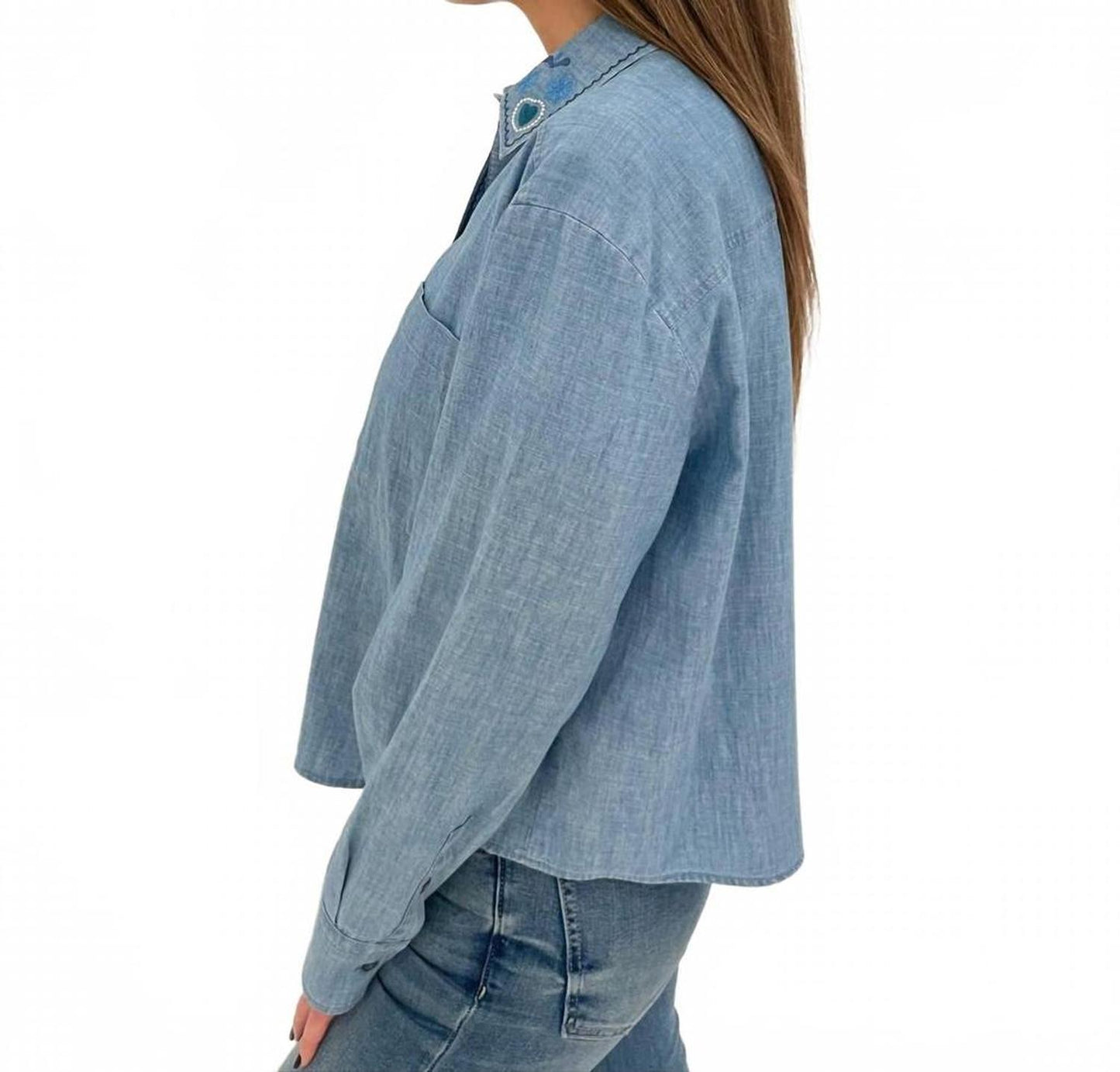 Musette Shirt In Navy Light