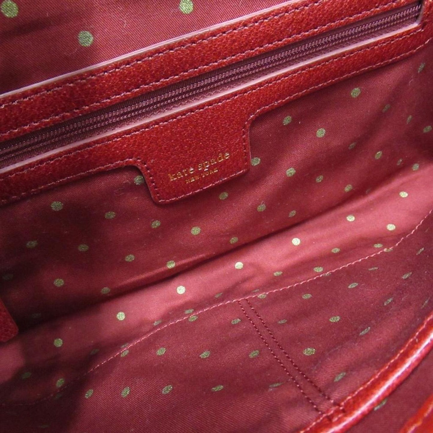 Color Leather Clutch Bag (Pre-Owned)