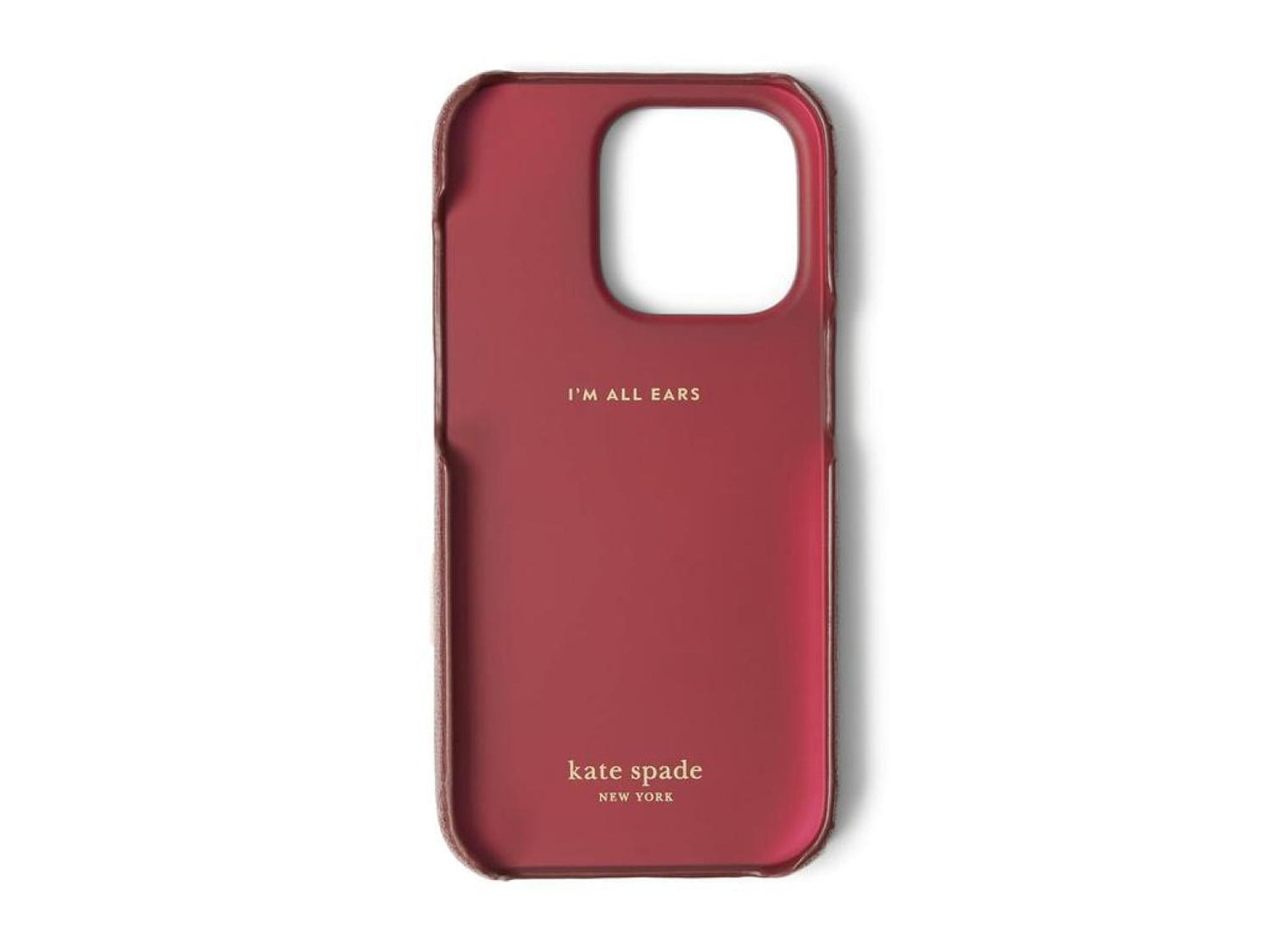 Morgan Color-Blocked Saffiano Wrapped Leather Phone Case Cardholder 14 Pro