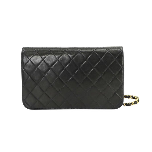 Chanel Flap Bag Leather Shoulder Bag (Pre-Owned)