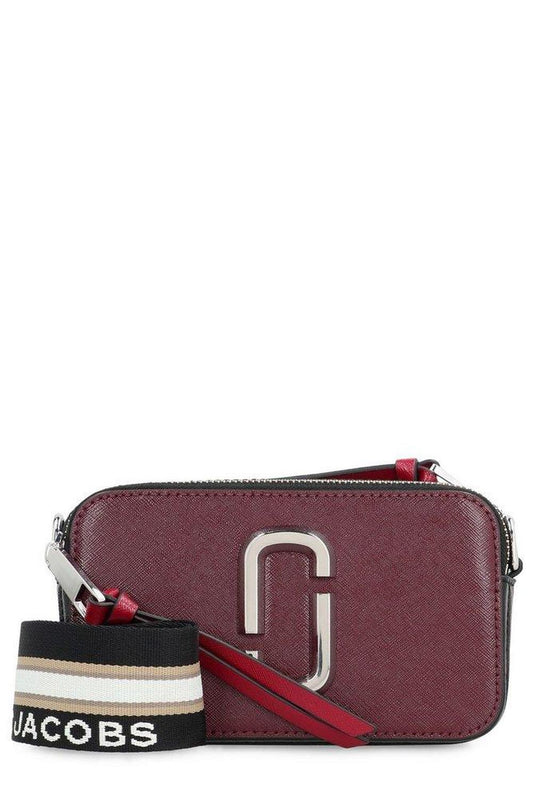 Marc Jacobs The Snapshot Logo Plaque Crossbody Bag