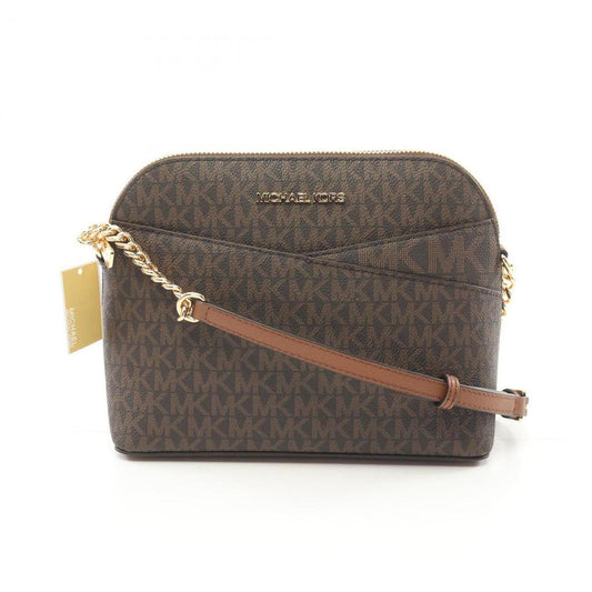 Coated Canvas Pvc Leather Shoulder Bag Weekend Bag (Pre-Owned)