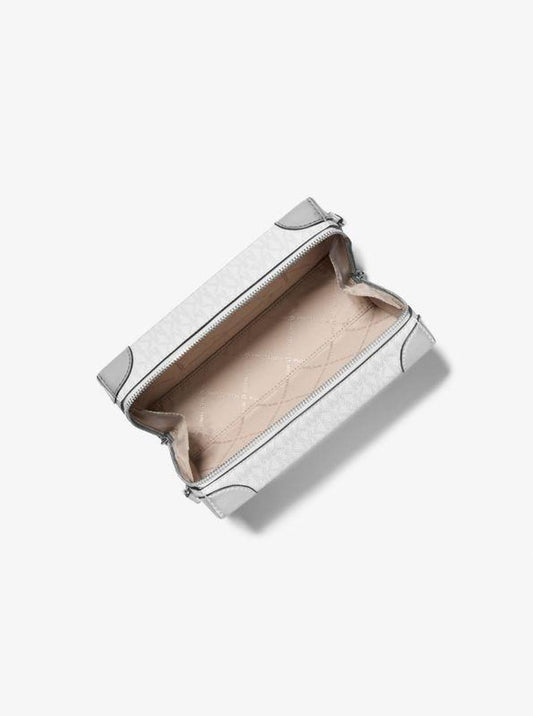 Jeanie Small Embellished Signature Logo Crossbody Bag