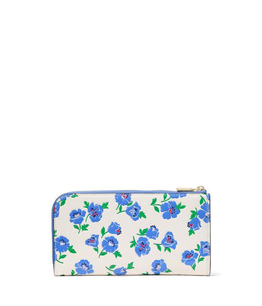 Devin Springtime Blooms Zip Around Continental Wallet