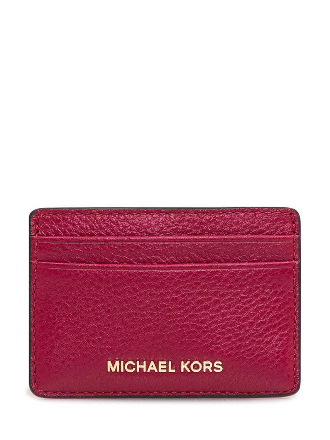 Michael Michael Kors Logo Lettering Cardholder