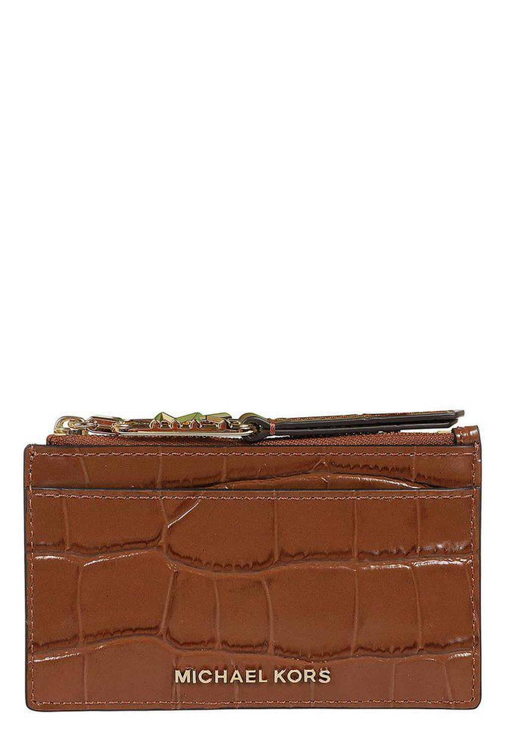 Michael Michael Kors Empire Small Embossed Card Case