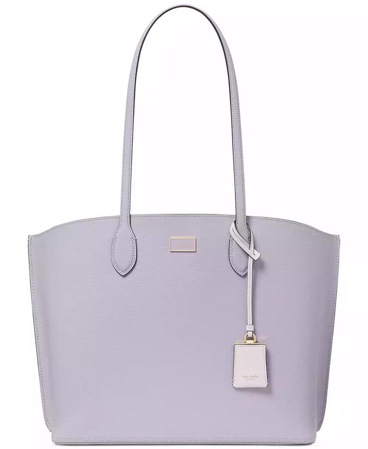 Suite Leather Work Tote Bag