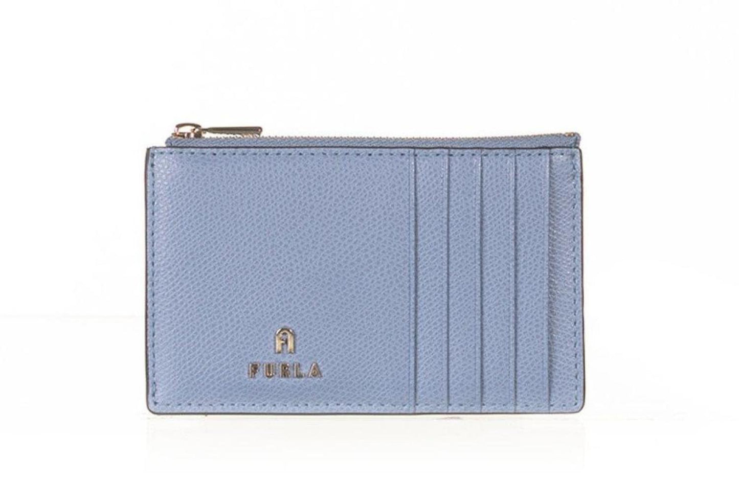 Furla Logo Plaque Zipped Cardholder