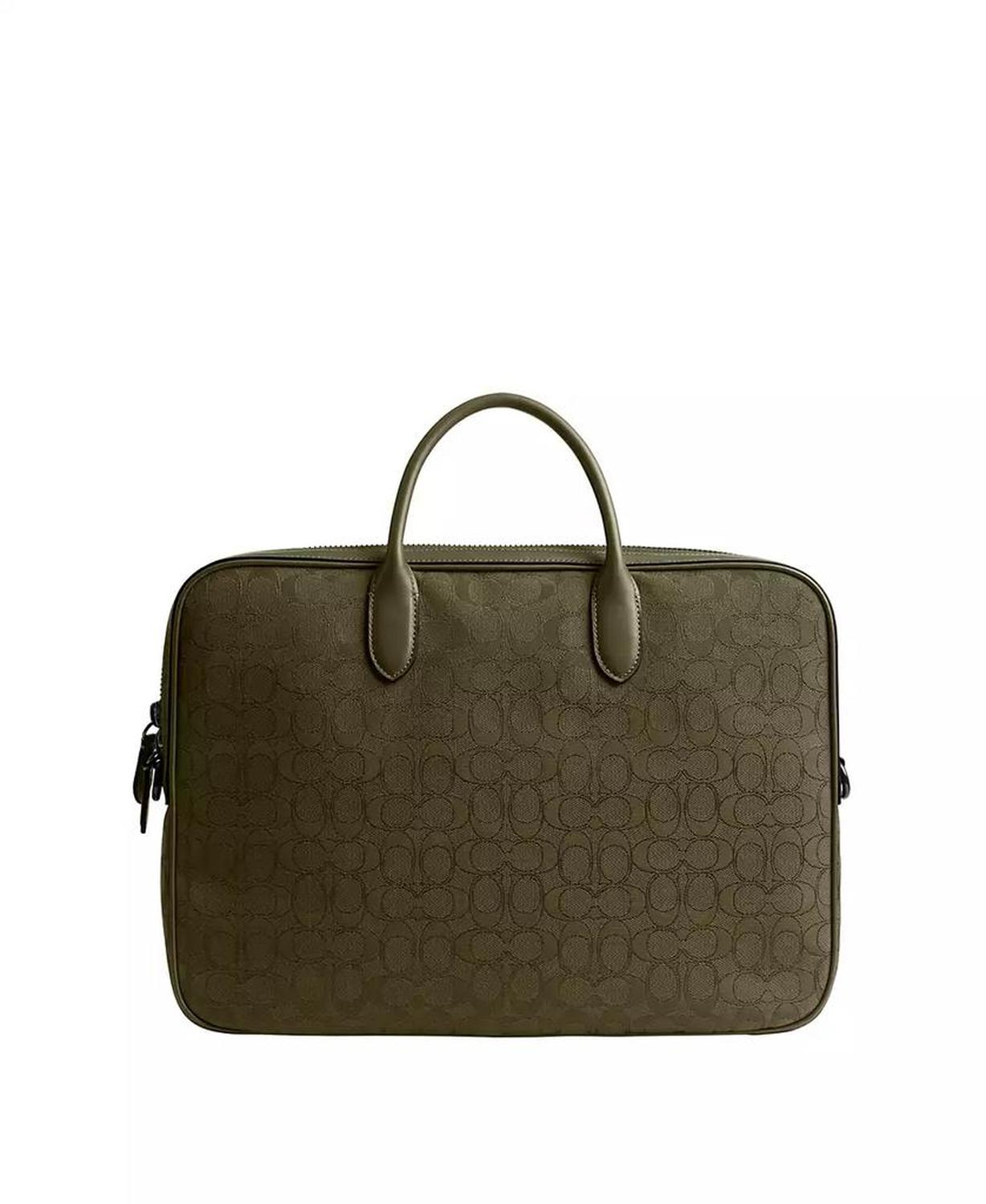Men's Theo Work Signature Jacquard Bag