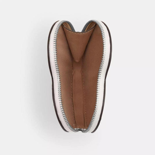 Heart Coin Case With Cherry Print