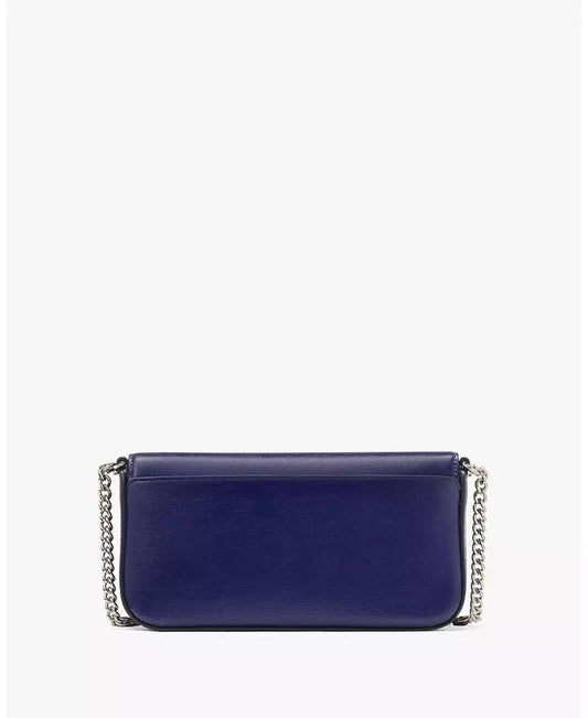 Devin Embellished Flap Chain Wallet