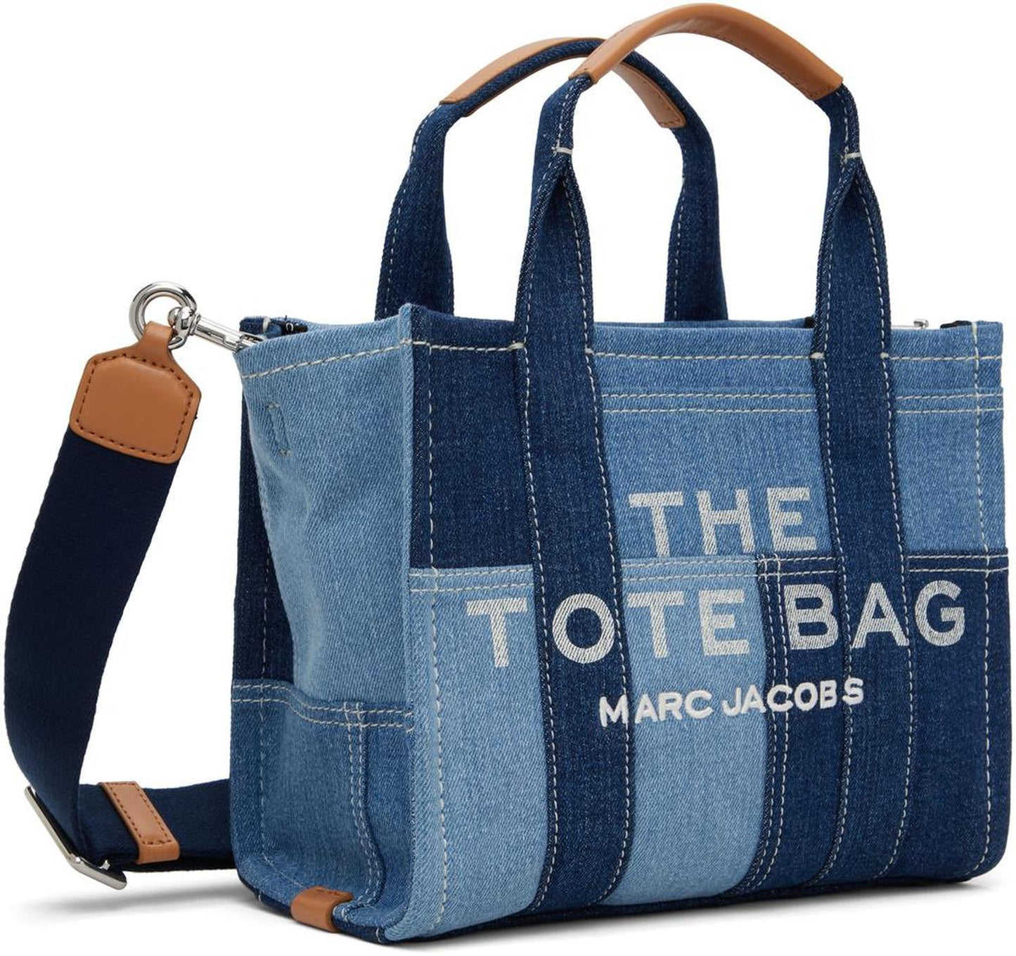 Blue 'The Denim Small' Tote