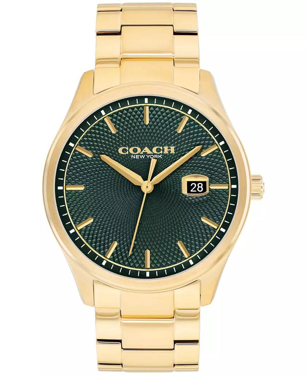 Men's Oliver Gold Tone Stainless Steel Bracelet Watch, 41mm