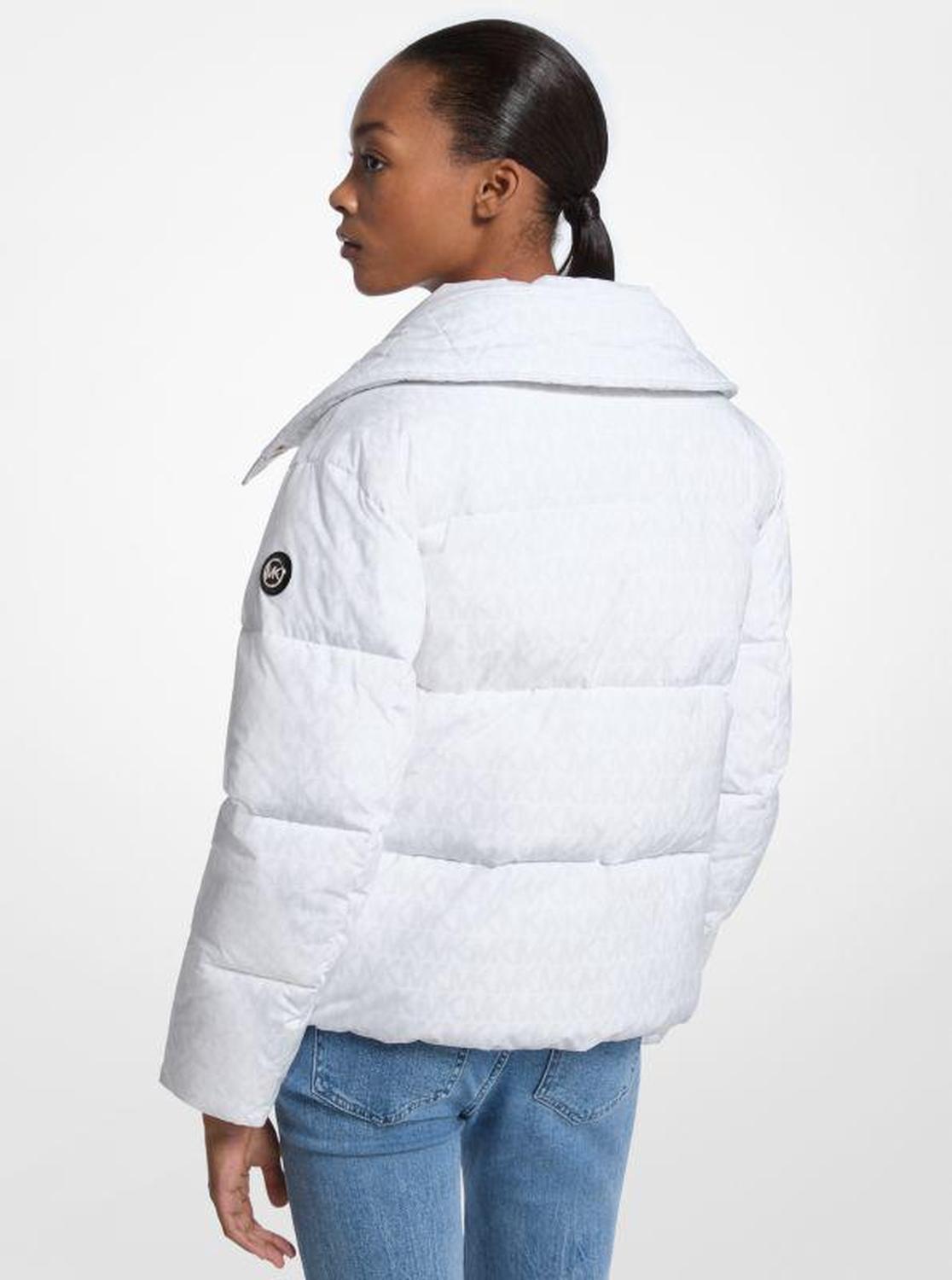 Signature Logo Quilted Puffer Jacket