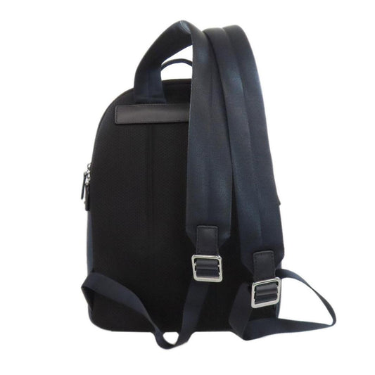 Navy Leather Backpack (Pre-Owned)