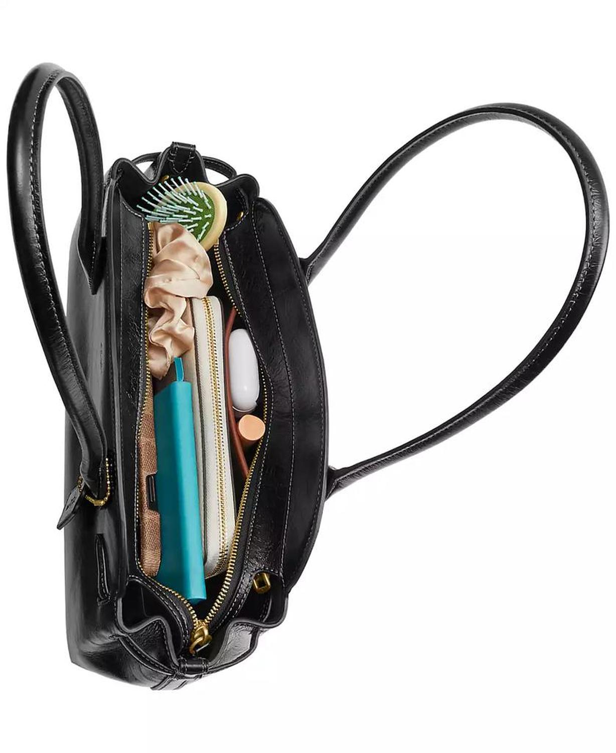 Empire Medium Leather Carryall Bag 34