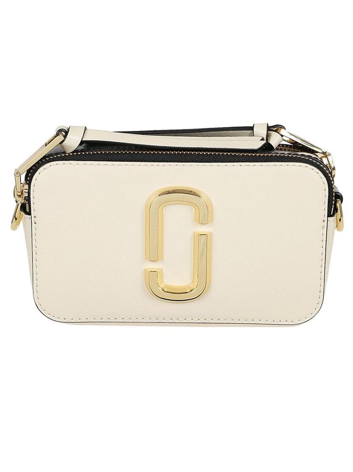Compact Leather Snapshot Bag
