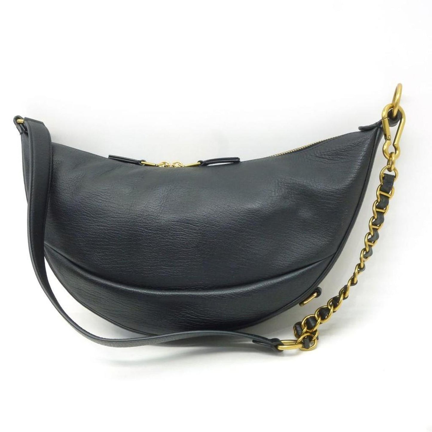 Leather Shoulder Bag (Pre-Owned)