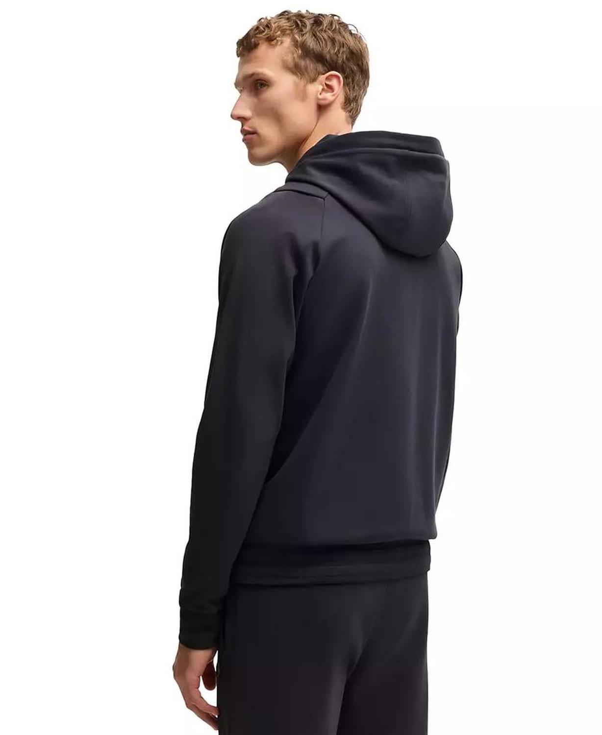 Men's Double B Monogram Zip-Up Hoodie