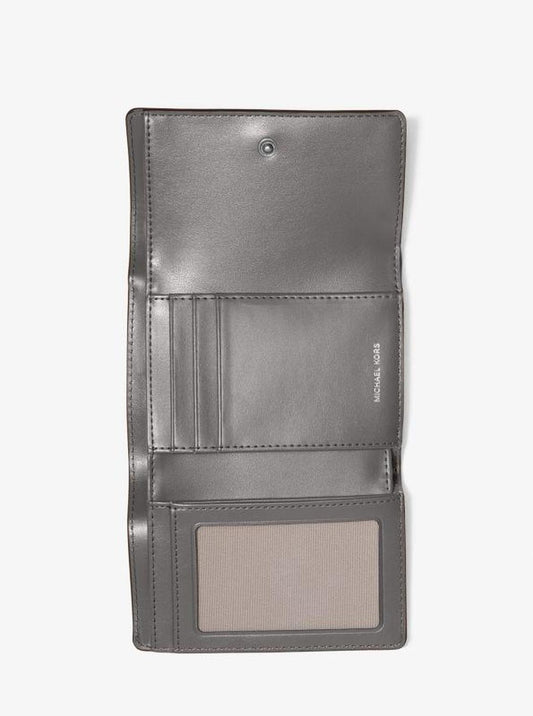 Bryant Medium Burnished Leather Tri-Fold Wallet