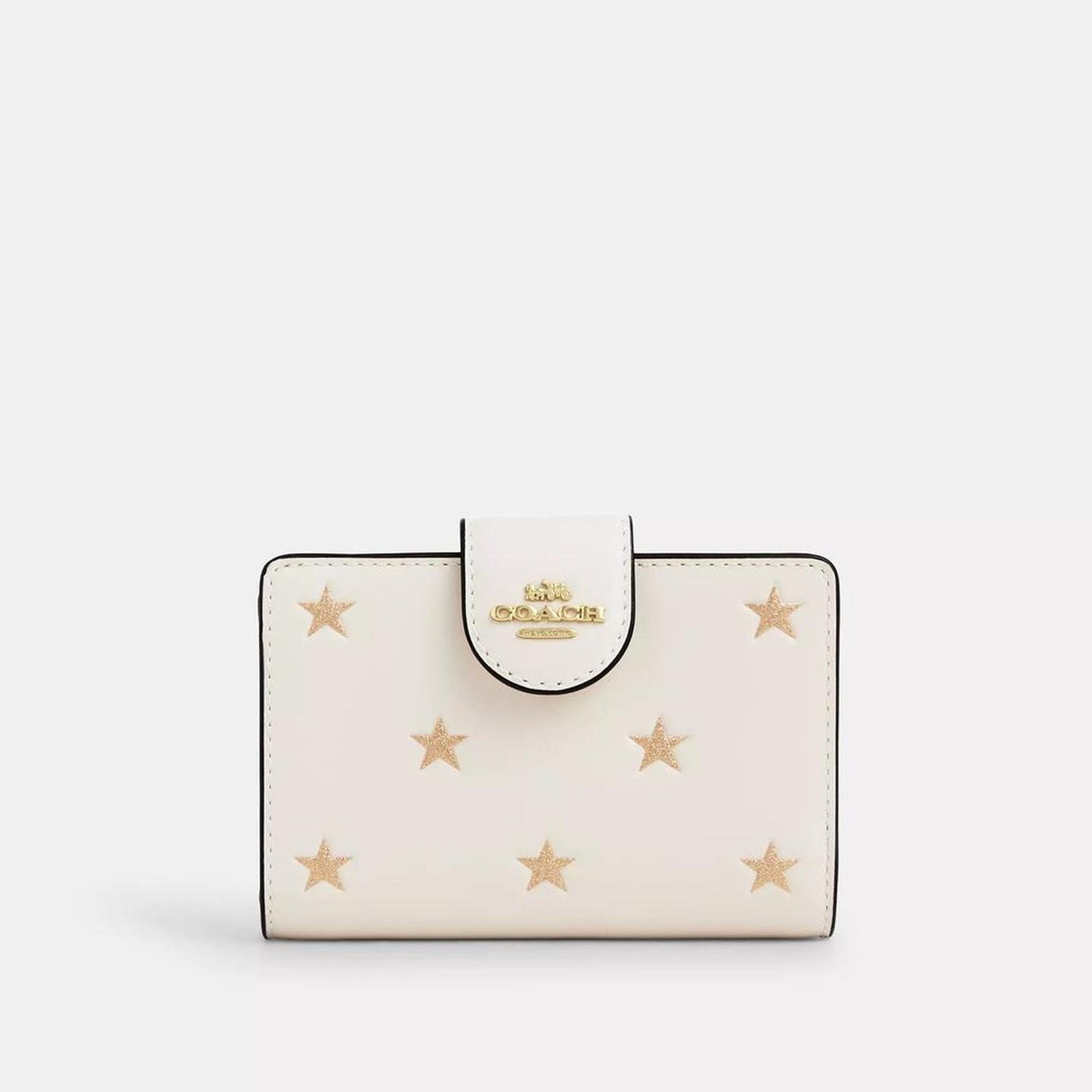 Coach Outlet Medium Corner Zip Wallet With Star Print